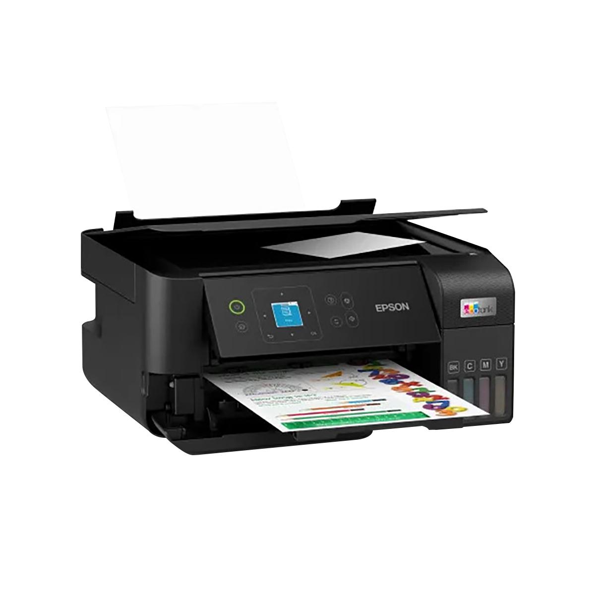 Impresora Multifuncional Epson Ecotank L3560 Wifi Usb Color Negro